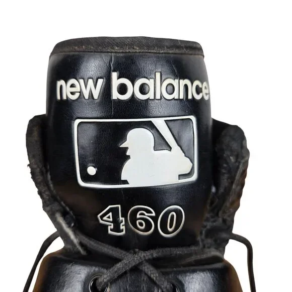New Balance 460 Men's Size 12 4E Lace Up Black Baseball Umpire Sneakers